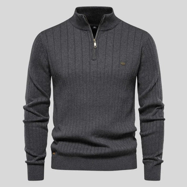 Remy® - Pullover med halv dragkedja