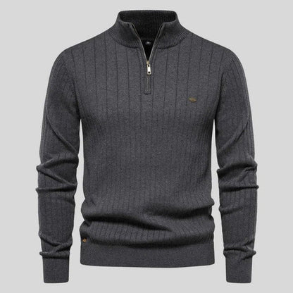 Remy® - Pullover med halv dragkedja