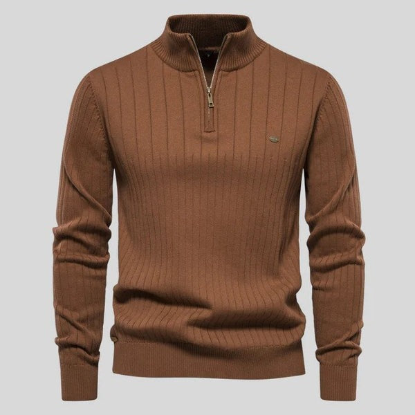 Remy® - Pullover med halv dragkedja