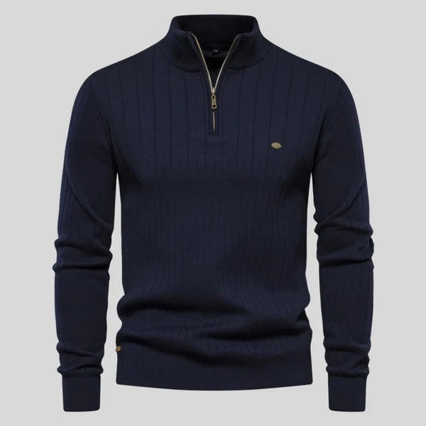 Remy® - Pullover med halv dragkedja